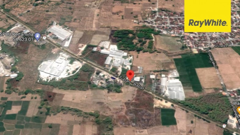 Dijual Tanah Murah SHM Strategis di Nol Jalan Raya Babat Tuban