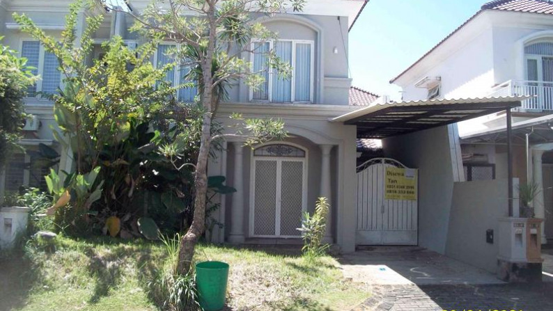 Rumah SEWA di Wisata Bukit Mas, Full Furnished, Siap Huni - TAN -