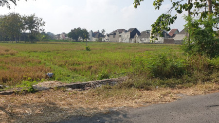 TANAH SELUAS 2339 METER PERSEGI, DEKAT JL GODEAN KM 8.5, GODEAN, SLEMAN