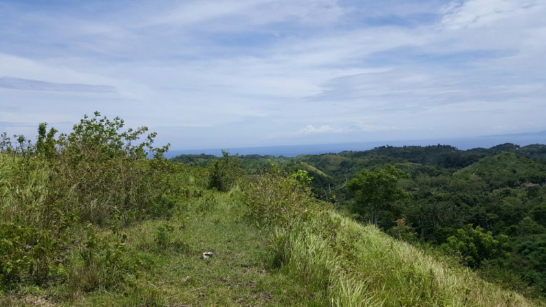 Nusa Penida Bali, Pejukutan, Tanah kavling view laut dan Ubud