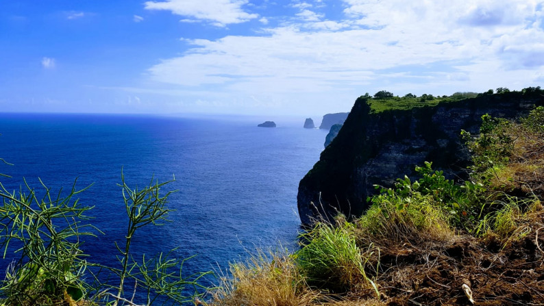 Nusa Penida Bali, Sekartaji Los Tebing, tanah kavling siap bangun view laut