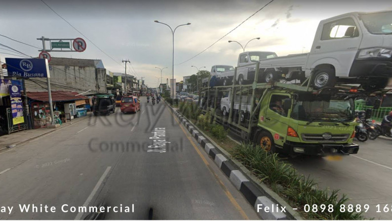 Tanah 8000m Cikarang Jl. RE. Martadinata Lokasi Strategis Jalan Raya