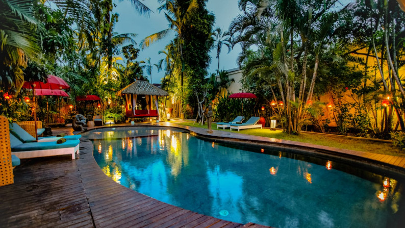 Leasehold villa in the center of Seminyak