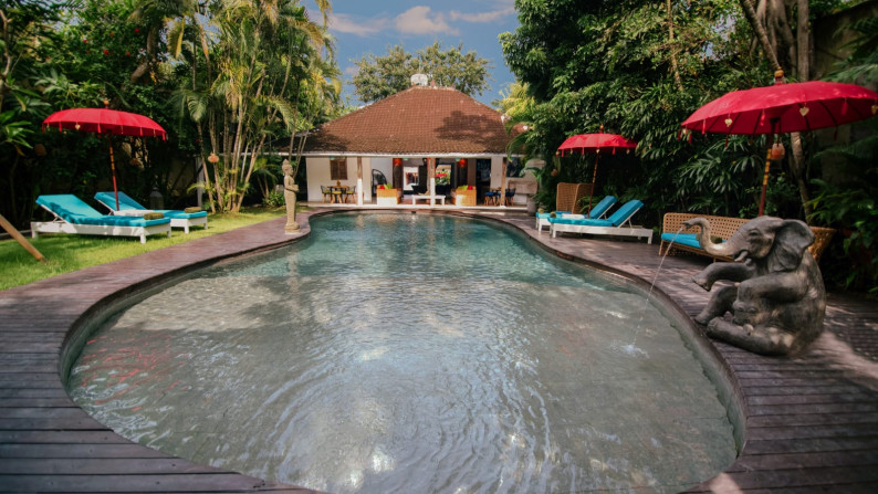 Leasehold villa in the center of Seminyak