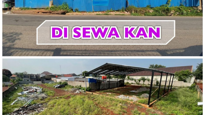 DI SEWA KAN Lahan Pinggir Jalan Besar Jatimakmur Pondok Gede