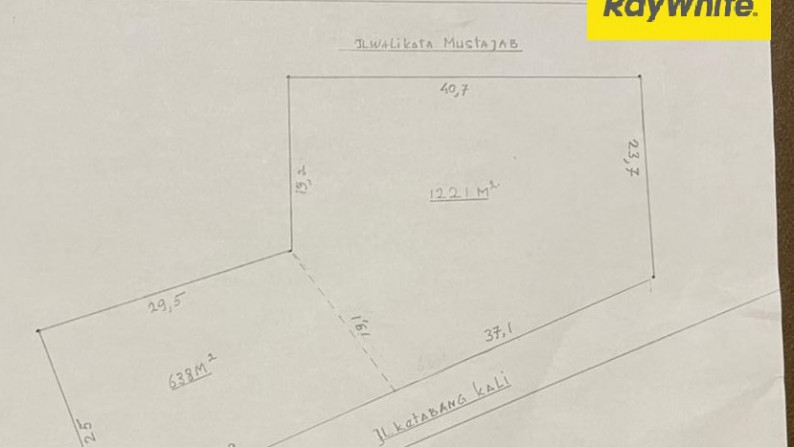 Tanah Strategis Pusat Kota di Ketabang Kali, Surabaya