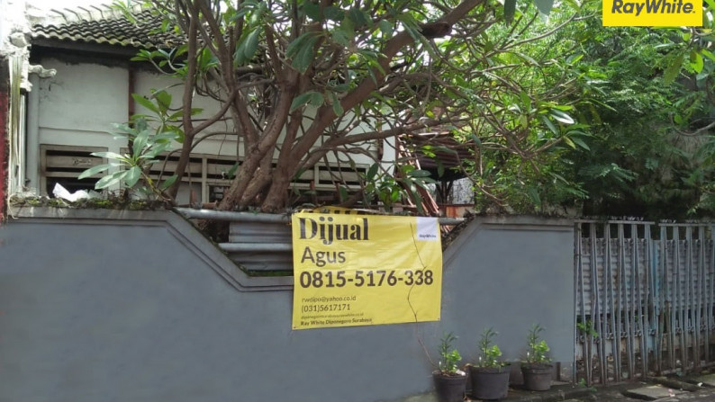 Dijual Rumah Pusat Kota di Jl Kedung Rukem, Surabaya