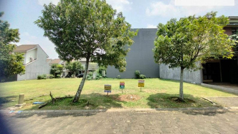 Kavling Hoek Badan Kota di FORESTA BSD City