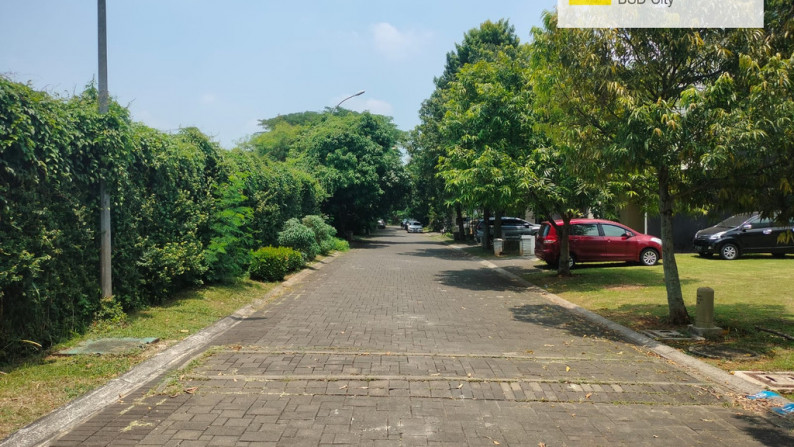 Kavling Hoek Badan Kota di FORESTA BSD City