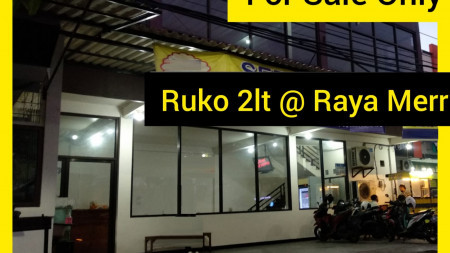 Ruko 2 lantai di Jalan Raya Ir H Soekarno, Surabaya