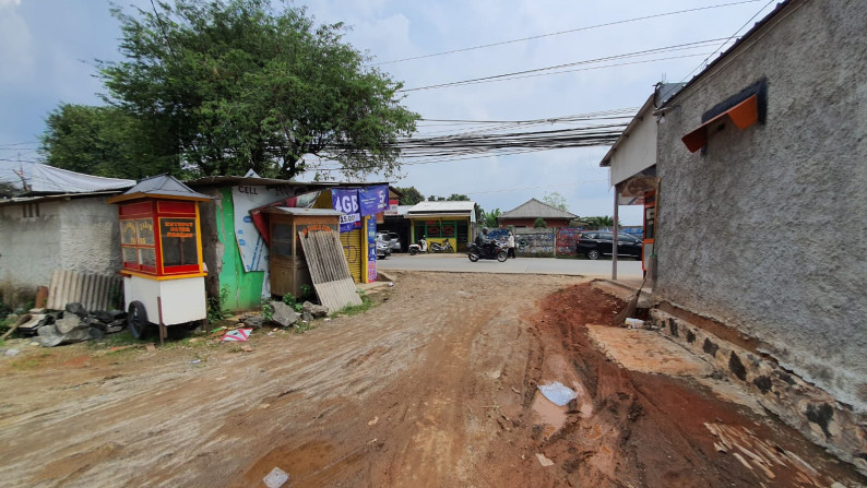 Kavling Siap Bangun, Lokasi Pinggir Jalan Raya dan Area Komersil @Jl Raya Puspitek, Buaran, Serpong