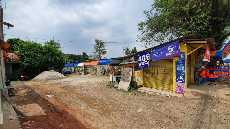 Kavling Siap Bangun, Lokasi Pinggir Jalan Raya dan Area Komersil @Jl Raya Puspitek, Buaran, Serpong