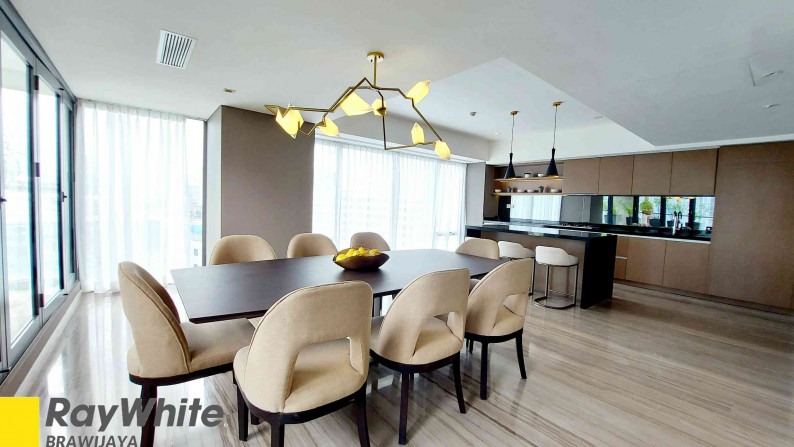 VERDE ONE APARTMENT, SOUTH TOWER, KUNINGAN, JAKSEL, FURNISHED, PRIVATE LIFT, 4 BR