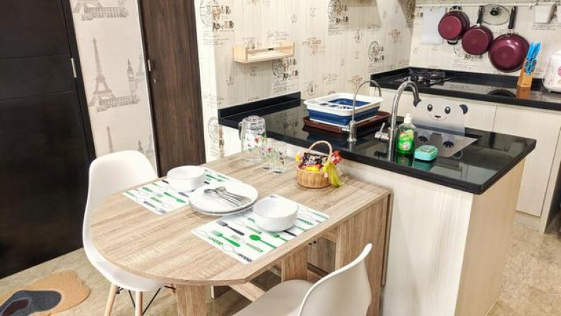 disewa minimal 1 tahun apartemen the branz bsd city type 1 BR, siap huni