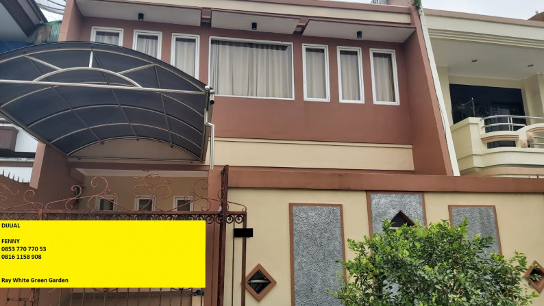 Dijual Rumah Green Garden, Jakarta Barat