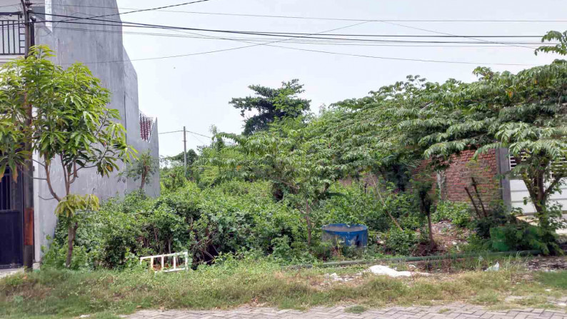 Tanah di Gunung Anyar Tambak, Luas 10 x 20 m2, Sudah Urug, Siap Bangun - HK -