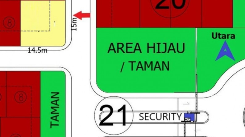 Kavling dalam cluster Citra garden 7 *RWCG/2021/10/0019-MAR