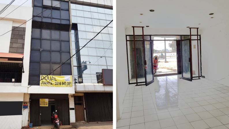 Ruko Noer Ali Kalimalang, Bekasi Luas 104m2