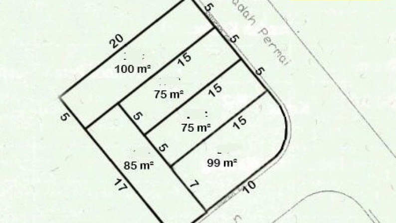 Dijual Tanah di Pradah Permai, Surabaya Barat