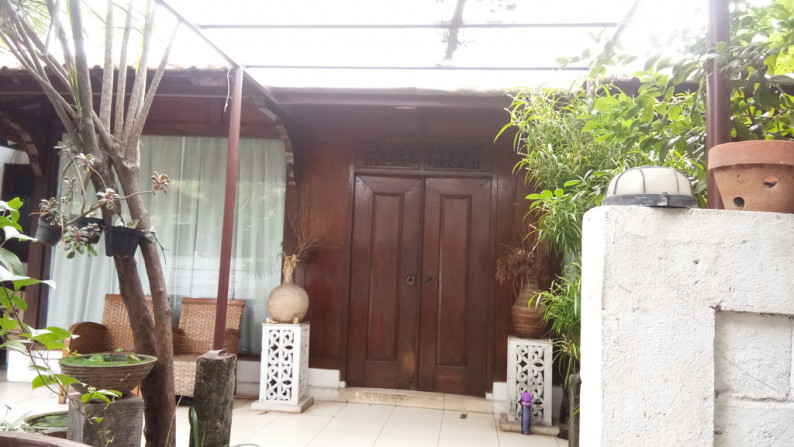 Rumah Bergaya Traditional di Kawasan Mewah Cikini Utama Bintaro Jaya Sektor 7 #AGL