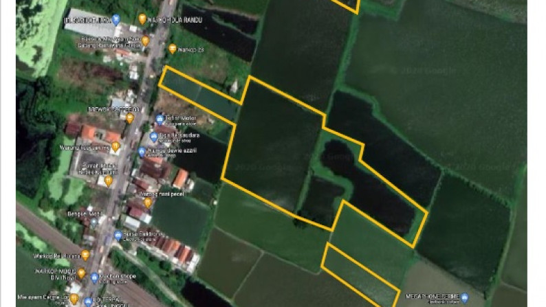 Tanah di Raya Cerme, Gresik