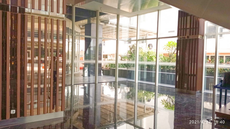 dijual office space di intermark bsd city, lokasi sangat strategis, di pusat kota bsd city, harga nego, siap pakai.