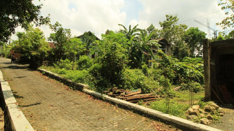 TANAH SELUAS 600 M2 DI BANGUNJIWO, KASIHAN,BANTUL