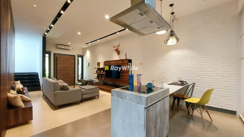 Rumah Fully Furnished Dalam Town House Di Pondok Pinang Jakarta Selatan