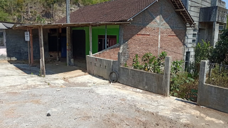 TANAH + BANGUNAN DIBAWAH 500 JUTA RUMAH DI SEMUGIH, GUNUNG KIDUL