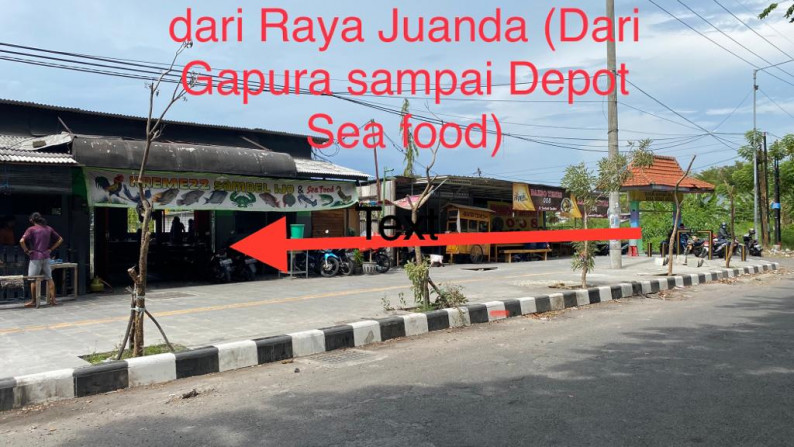 Tanah Dijual Disewa Raya Juanda Surabaya