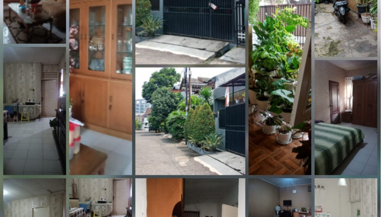 dijual rumah furnished, tinggal bawa koper, harga nego, siap huni, pamulang permai blok b