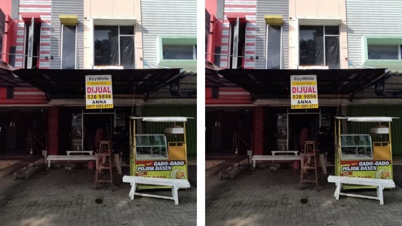 dijual ruko strategis diarea dasana indah tangerang, siap huni