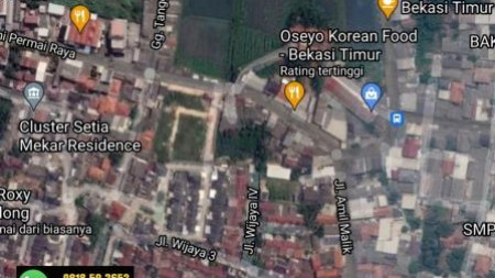 Setia mekar tambun selatan tanah dijaln utama - Hartono