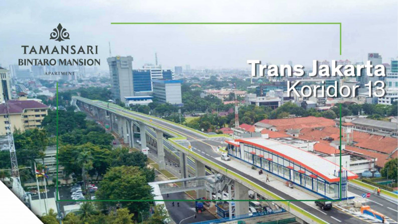 Area Komersil Strategis di Apartemen Tamansari Bintaro Mansion, Pondok Aren