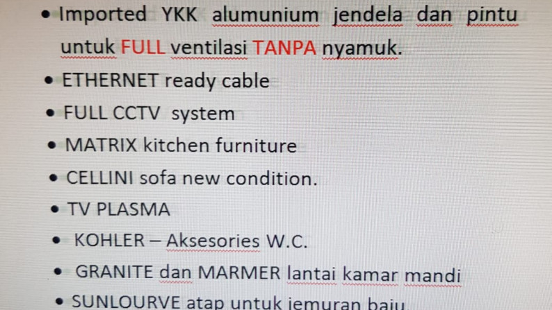 Rumah Siap HUNI, Hunian Nyaman dan Strategis @Crown Golf Boulevard, Pantai Indah Kapuk