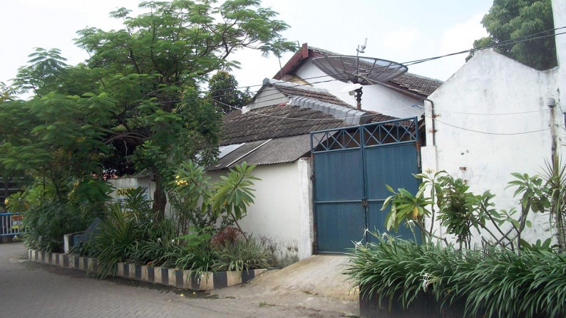 Rumah di Wisma Tropodo Jl.Aster, Hook/Pojokan, ada tamannya luas, Terawat, Siap Huni