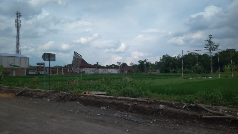 TANAH PEKARANGAN SELUAS 1878 METER PERSEGI, DI JL JONGKE, MLATI, SLEMAN