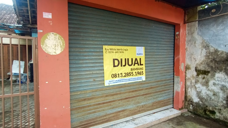 RUMAH BONUS RUANG USAHA HANYA 100 METER DARI KAMPUS ISI, SEWON, BANTUL