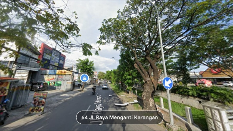 Dijual Tanah + Bangunan Raya Wiyung - Lokasi DEPAN Pizza Hut  - Komersial Hadap Jalan RAYA