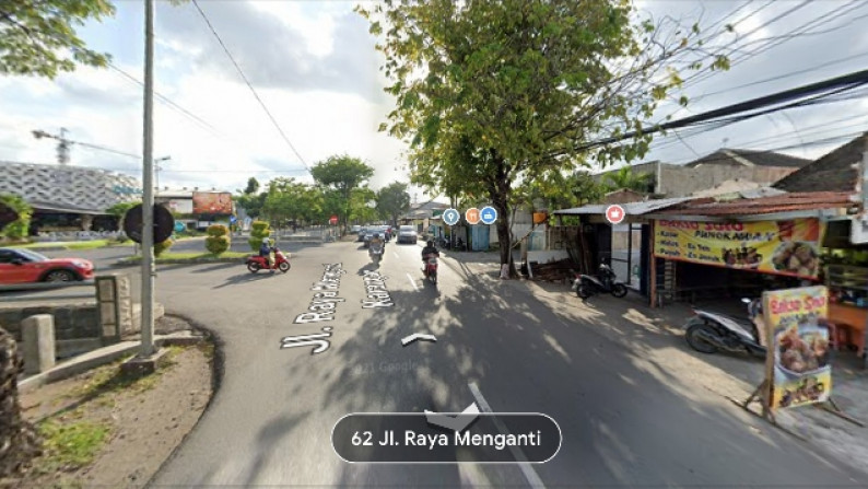 Dijual Tanah + Bangunan Raya Wiyung - Lokasi DEPAN Pizza Hut  - Komersial Hadap Jalan RAYA