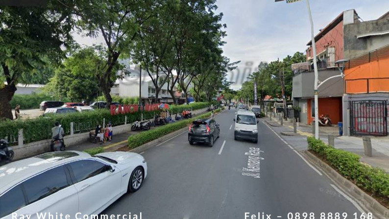 Tanah Luas 2641 m2 di Prime area Kemang Raya Jakarta Selatan