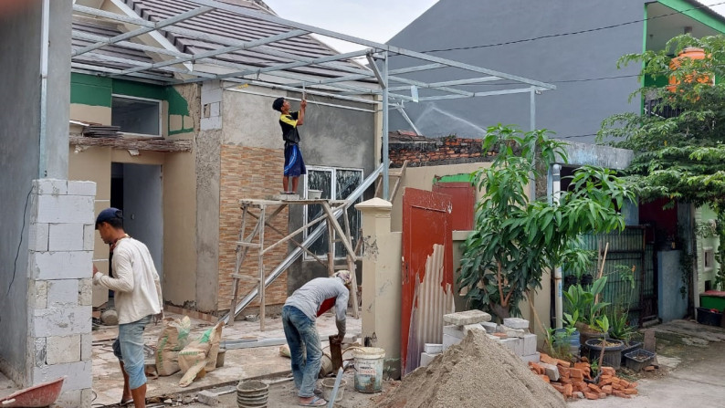 Rumah baru di kawasan pondok ungu, bekasi