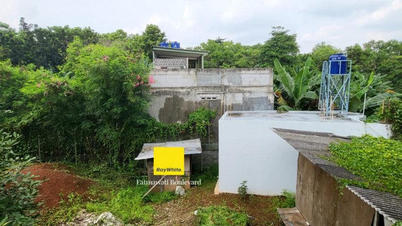 Tanah bagus berbukit siap bangun lokasi strategis dekat MRT Lebak Bulus