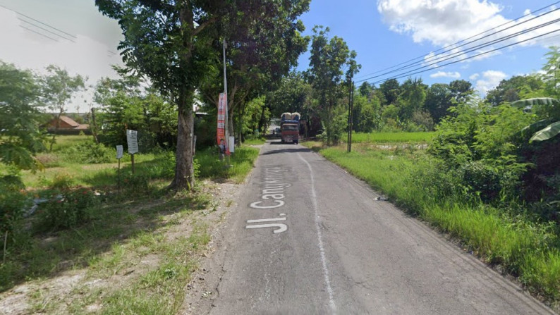 TANAH SELUAS 1770 METER PERSEGI, DI JL CANGKRINGAN, KALASAN, SLEMAN