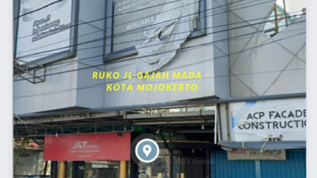 Dijual Ruko Jl.Gajah Mada - Magersari Kota Mojokerto - Nol Jalan Raya dekat Alun2 Mojokerto