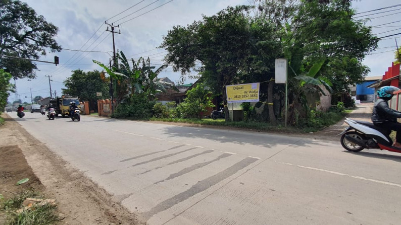 Rumah Hitung Tanah dan Terdapat Kontarakan @Jl Raya Parung Panjang, Legok