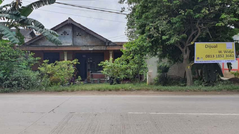 Rumah Hitung Tanah dan Terdapat Kontarakan @Jl Raya Parung Panjang, Legok