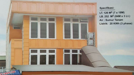 Ruko 3.5 lantai semi furnish di Kebayoran Lama Jakarta Selatan #ALDG