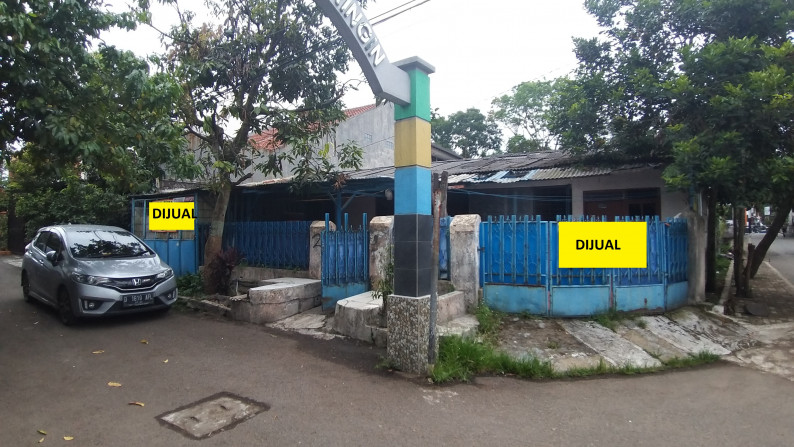 Rumah hoek satu lantai Sayap Holis 