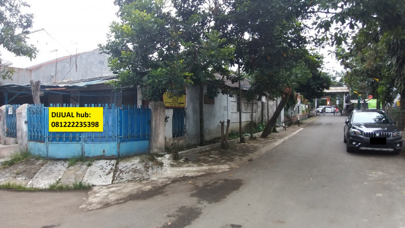 Rumah hoek satu lantai Sayap Holis 